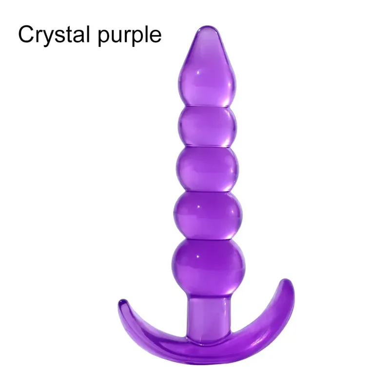 Silicone Anal Plug Butt Plugs Sex Toys for Women Men Gay Anal Beads Prostate Massager Dilator Trainer Anus Stimulation Adult 18+