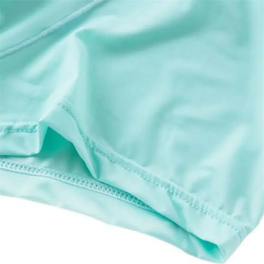 Transparante Boxers Heren Ijs Zijde Sneldrogende Mannelijke Trunks Zomer Naadloos Ondergoed Ultradunne Plus Size Shorts