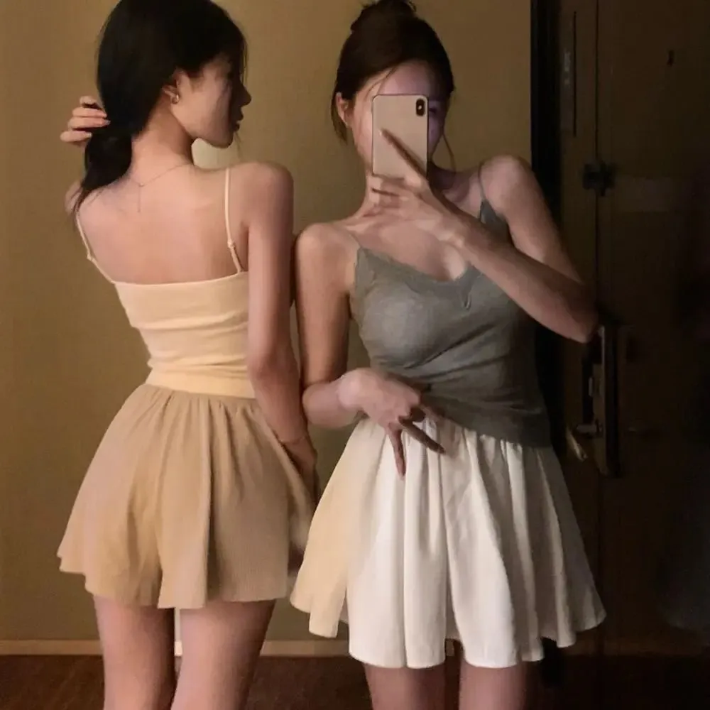 Yüksek Kalite Moda Nefes Dantel Kaşkorse Askı Sutyen Düz Renk Yaz Üst Seksi Stil Telsiz Kırpma Üst