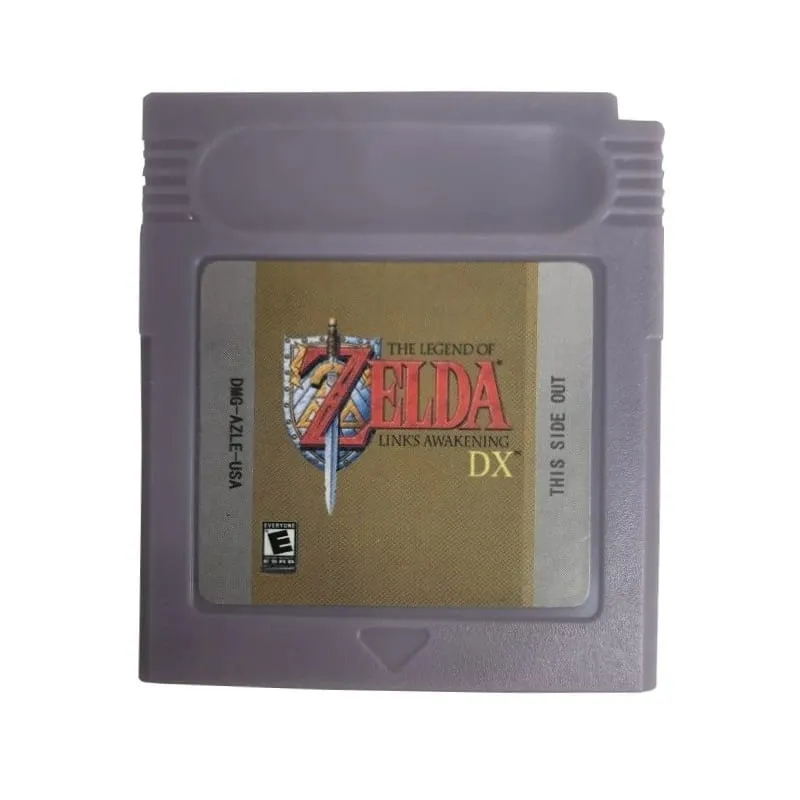 GBC Retro English Game Cartridges Legend of Zelda Awakening DX,Oracle of Seasons,Oracle of Ages,Dangan GB,Swordbird Song — image 8