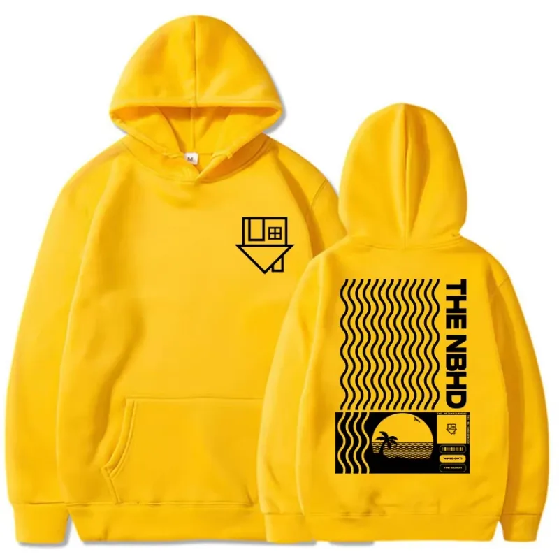 Album Wiped Out Printing Hoodies NBHD The Neighbourhood Band Sweatshirts LongSleeve Hooded Pullovers environmental protection — image 13