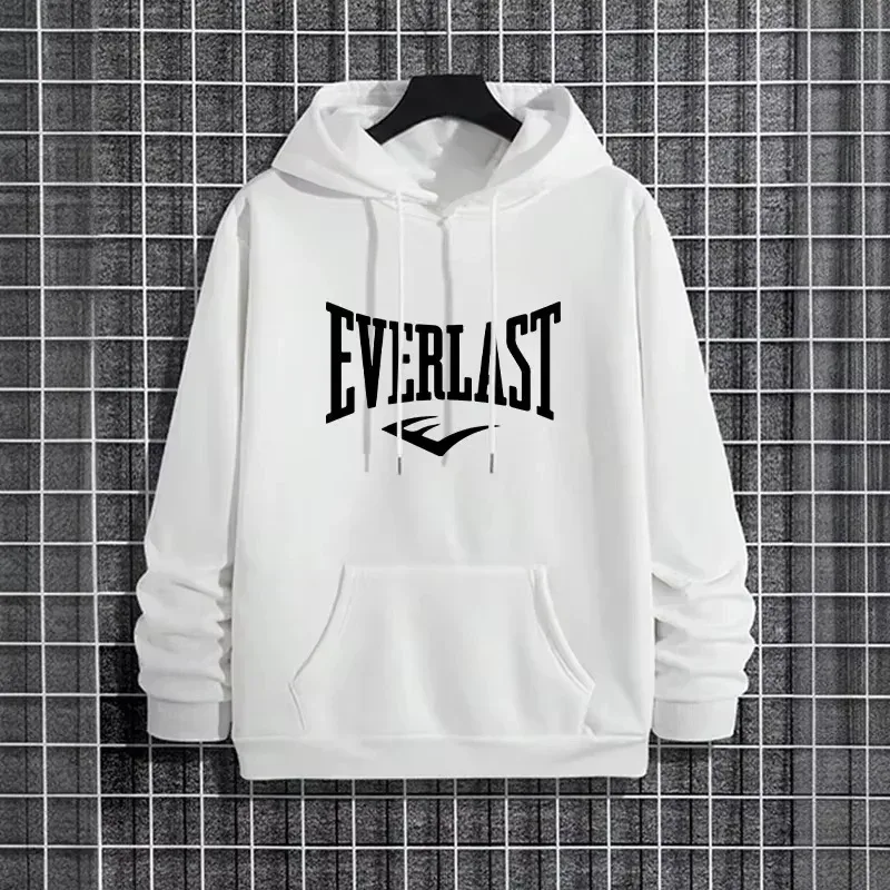 Everlast Hoodie Boxing Fitness Gym Sport Streetwear Motivational Aesthetic Oversized Casual Sport Sweatshirts — image 8