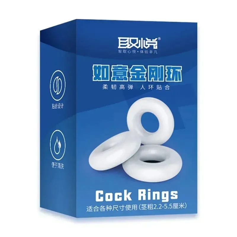 3pcs Penis Cock Ringen Volwassen Goederen Voor Mannen 18 + Vertraging Ejaculatie Adult Sex Toys Multifunctionele Voor Beginners langdurige Cockring — image 6