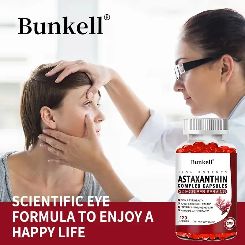 Astaxanthin 32 Mcg Supplement with EPA DHA Krill Oil Supports Healthy Vision Gut Health and Circulation Strong Antioxidant — image 3