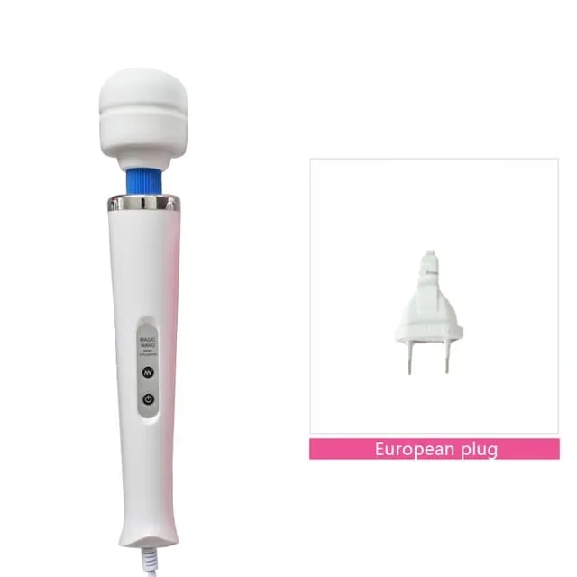 成人性玩具 AV 振動器強力魔棒 G 點刺激按摩器陰蒂振動器性玩具女性自慰黑狼新款 10 速魔棒按摩器大魔棒按摩棒 AV 振動器性感陰蒂女性性玩具歐元 — image 8