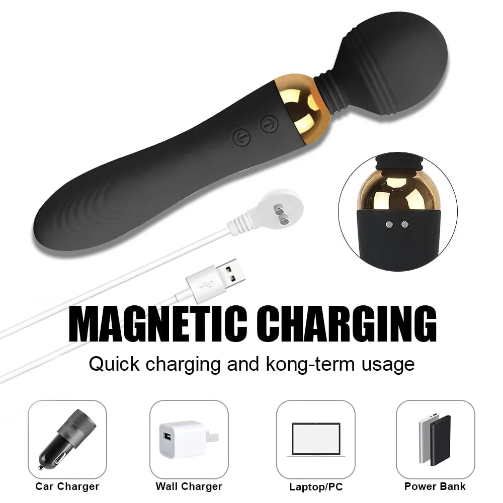 Magic Wand 2 Motor Vibrators For Women Nipple Vaginal Clit Stimulator Anal Plug Big Dildo Female Masturbator Sex Toys Men Erotic — image 3
