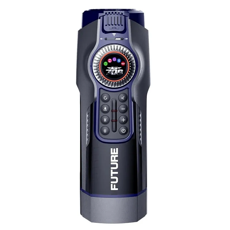 Leten 708-III Тихий вибратор с подогревом, стоны, зарядка через USB, автоматическая телескопическая мужская мастурбация, вагина, киска, секс-игрушки для мужчин