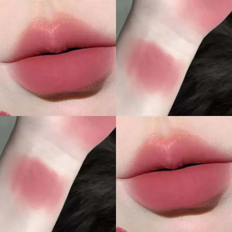 Mousse Velvet Matte Lip Tint Sponge Tip Design Creamy Non-Dry Texture Soft Foggy Finish for Natural Daily Lip Makeup