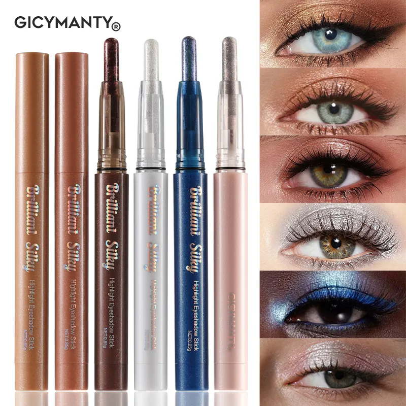 Sparkle Eyeshadow Stick Highlight Eye Pencil Shimmer Pearl Long-Lasting Waterproof Multi-Use Eye Makeup Beauty — image 1