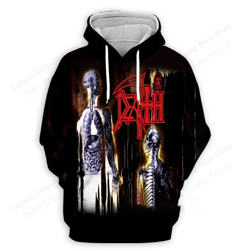 Death Band Album 2027 3d Print Hoodie Men Women Fashion Rock Hoodie Sweatshirt Outwear Coat Men Hoodie Winter Clothes Sportwear — image 4