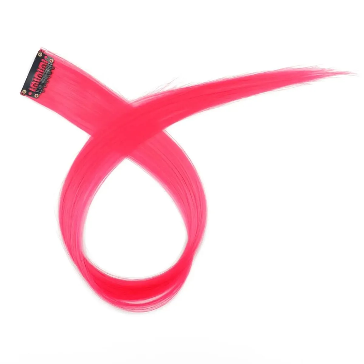 45cm Straight Clip‑on Synthetic Hair Pieces One‑Piece Bright Color Hair Extension Clips DIY Cosplay Hair Accessories — image 24