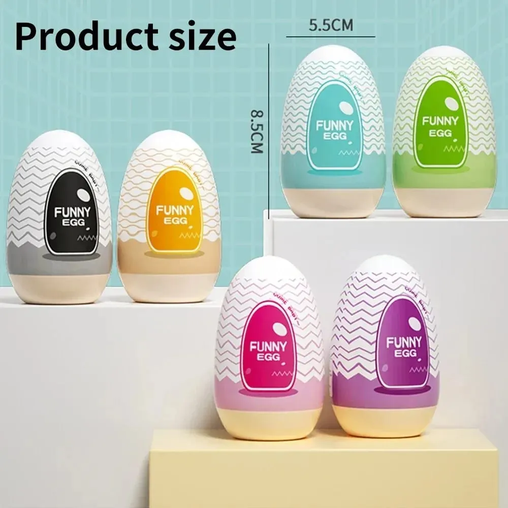 Mini portátil masturbação ovo copo realista vagina iniciante macio masturbação copo pênis massageador estimulador brinquedos sexuais para o homem — image 4