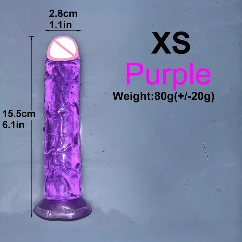 Cheap 5 Colors Small Transparent Dildo Suction Cup Jelly Dick Women Erotic Anal Sex Toys Soft Clitori Vaginal Masturbators Penis — image 12