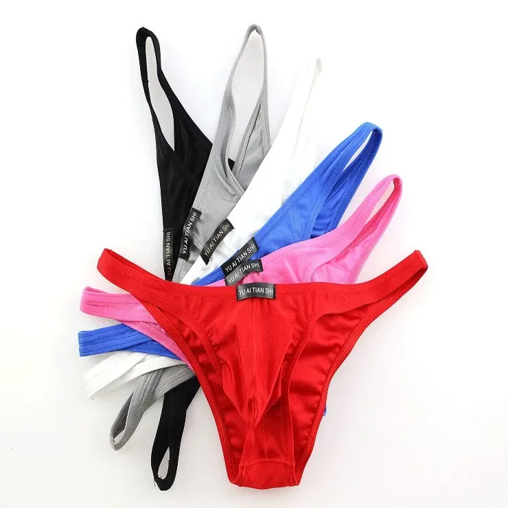 Sexiga underkläder Herrbyxor Låg midja Jockstrap Minibyxor Bikinishorts Jockstrap Cueca kalsonger Jockmail — image 14