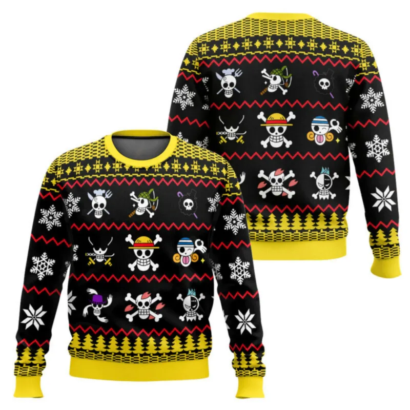 Fantasy chainsaw Christmas Carnival Unisex Sweater Santa Claus Sweater 3D Sweater Autumn and Winter Premium Clothing — image 9