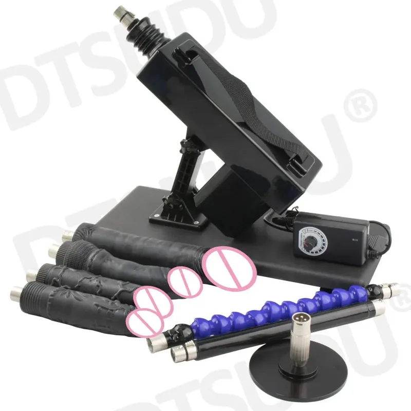 Female Sex Machine with Dildo and Masturbation Cup Hands-Free G-Spot Clitoral Stimulation Adult Sex Machine