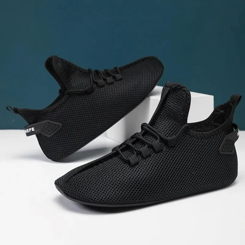 Mens Casual Shoes High Quality Lightweight Running Shoes Man Sneakers Lace Up Flats Shoes Male Outdoor Sports Tennis Shoe