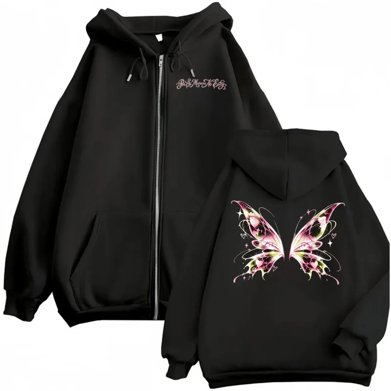 Omar Courtz Por Si Manana No Estoy New Album Tour Zip Up Hoodies Men Women Casual Long Sleeve Bodywarmer Sweatshirt Jacket Coats — image 1