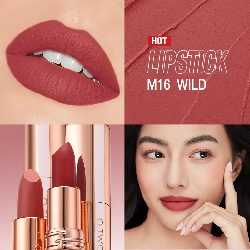 O.TWO.O 9 Uds maquillaje completo para rostro base en polvo máscara delineador de ojos pluma tinte de cejas lápiz labial sombra de ojos maquillaje para mujeres