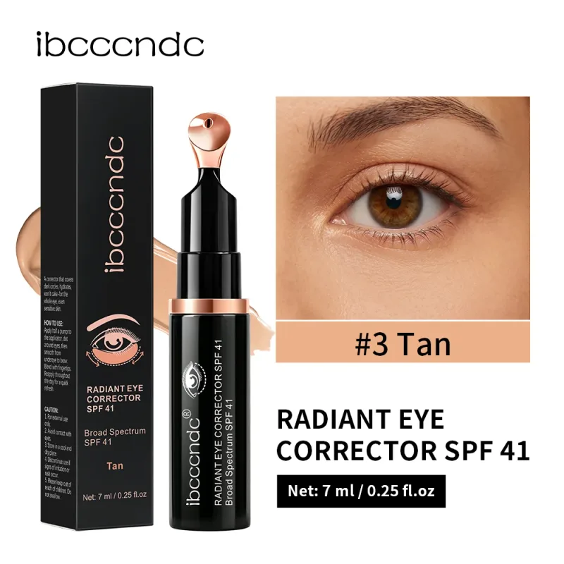 Lakerain protetor solar para os olhos, corretivo spf41, melhora a escuridão sob os olhos, hidratação de longa duração, alivia o inchaço, creme corretor de olhos — image 9