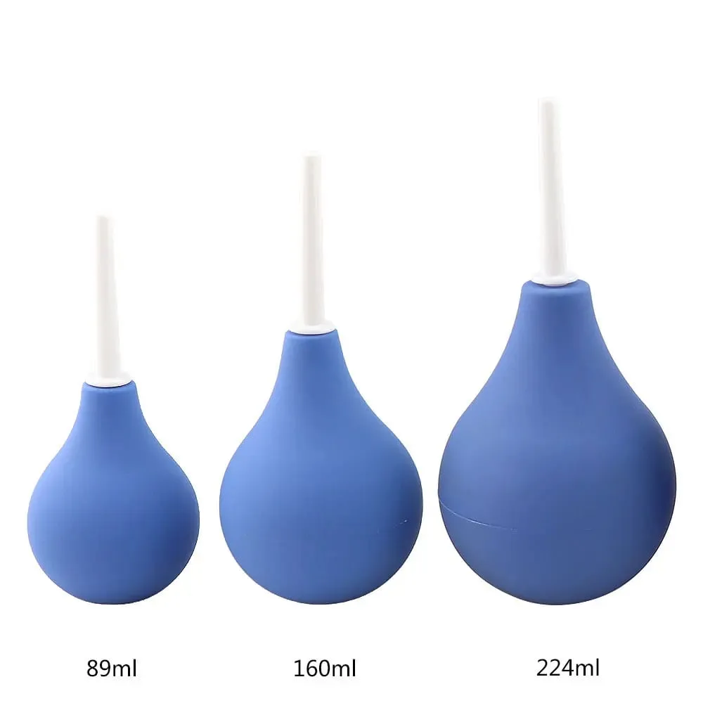 관장기 청소 용기 질 항문 청소기 Douche 전구 디자인 의료 고무 건강 위생 도구 여자/남자를위한 섹스 토이 — image 2