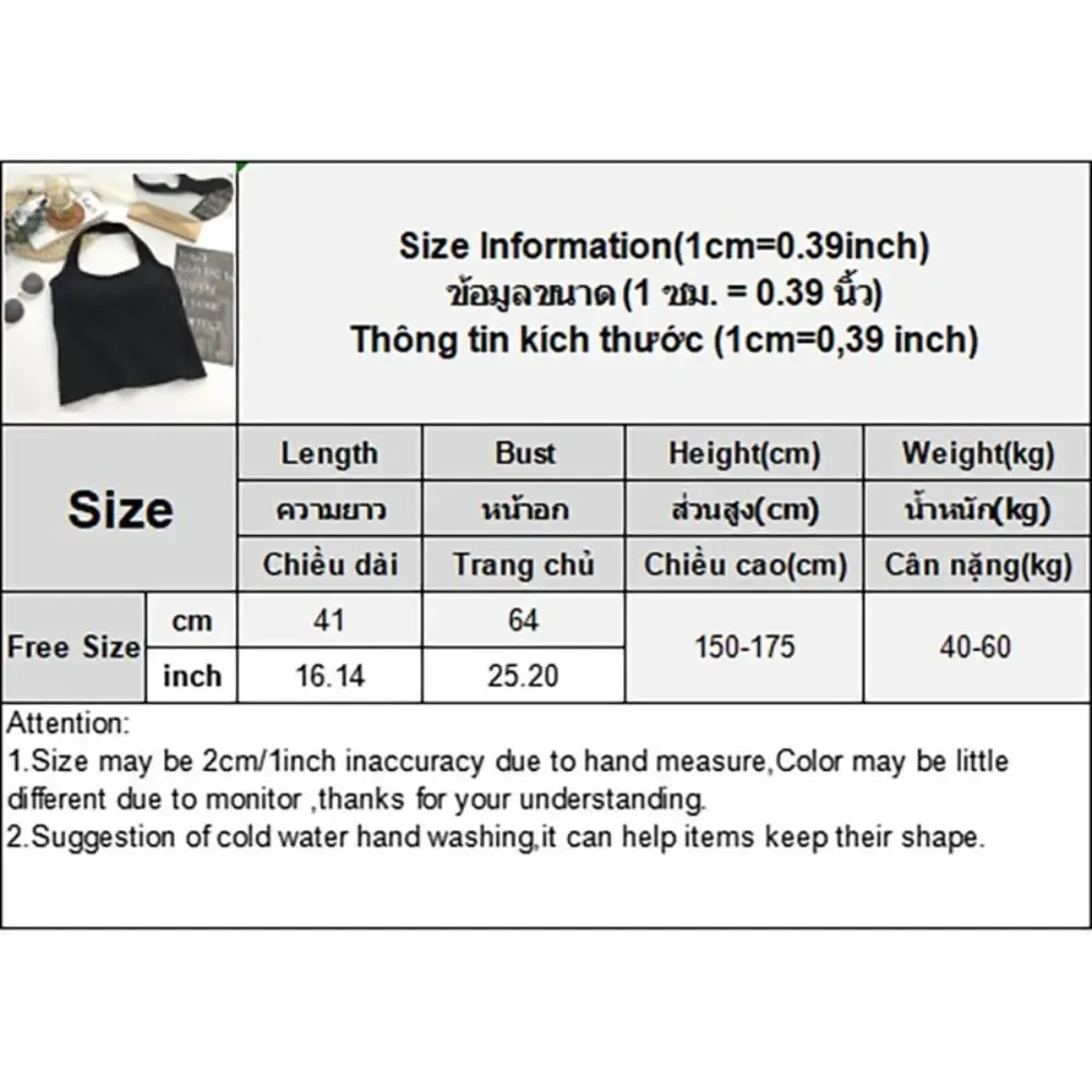 Yeni Poliamid Halter Tank Top Asılı Boyun Yelek Kolsuz Üst Askı Kolsuz Kolsuz Halter Üst Kadın — image 7