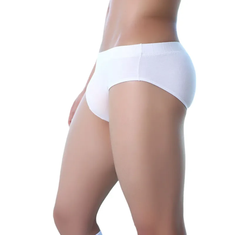 Men Plus Size Modal Triangle Briefs Low Rise Bulge Pouch Soft Breathable Casual Daily Wear Mens Underwear Intimate Panties — image 3