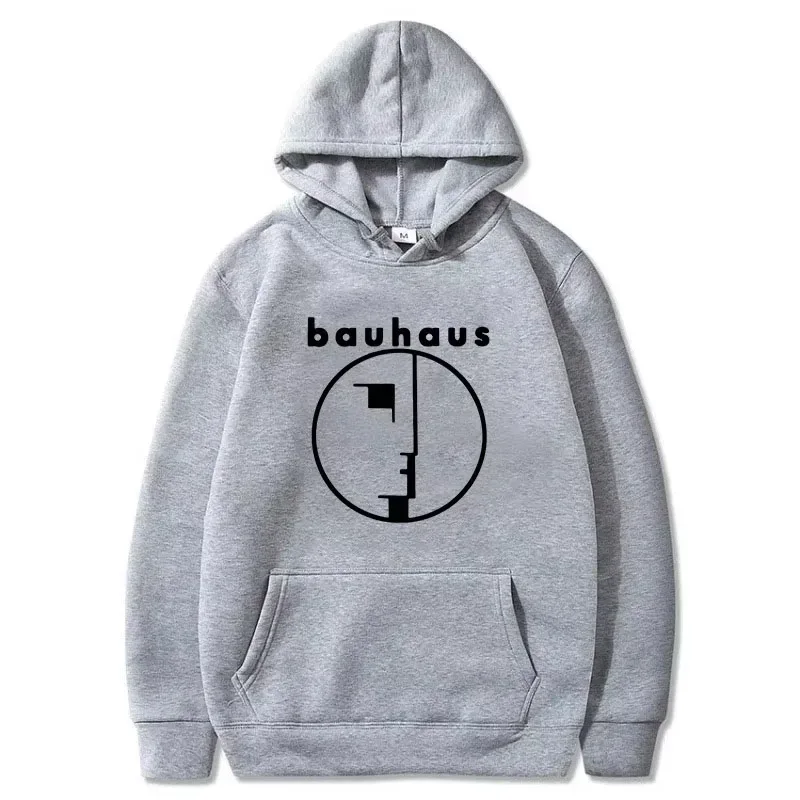 Men's Hoodie Bauhaus Post Punk Goth Rock Crew Neck Graphic Printed Sweatshirt Fashion Casual Plus Size Women Pullover Hoody — image 8