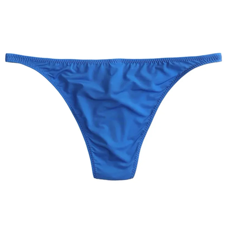 Men's Half-covered Butt Briefs Bulge Pouch Comfortable Underwear Gay Lingerie Sexy U Convex Belt Loop Low Waist Underwear