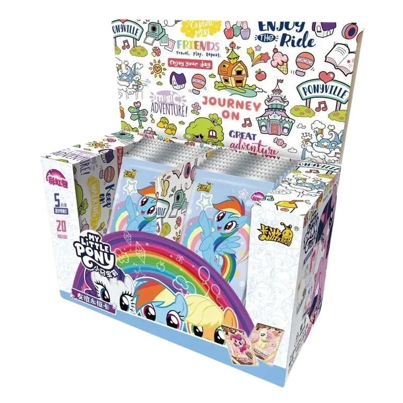 Autentyczne nowe etui na karty My Little Pony Friendship Forever - wydanie 10 - Anime Merchandise Prezenty na Dzień Dziecka — image 18