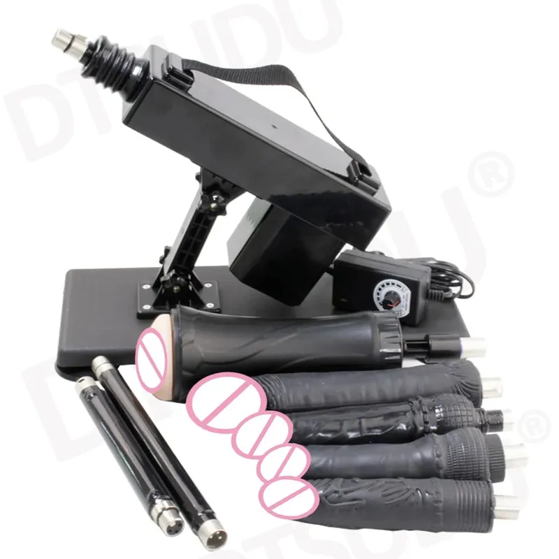 Female Sex Machine with Dildo and Masturbation Cup Hands-Free G-Spot Clitoral Stimulation Adult Sex Machine
