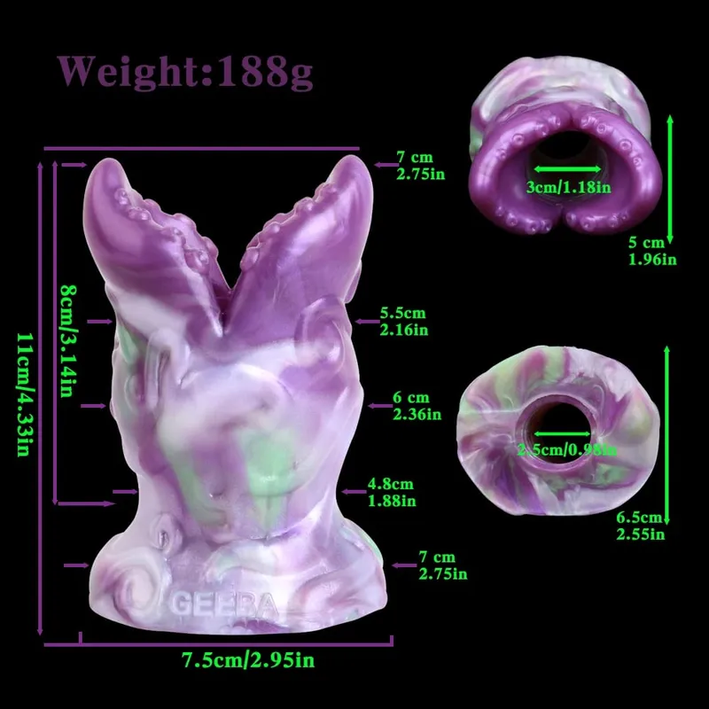 Silikon Anal Dilators Fantasy Small Stroker Penis Massager Sexleksak För Män Kvinnor Anus Rumpa Expand — image 10