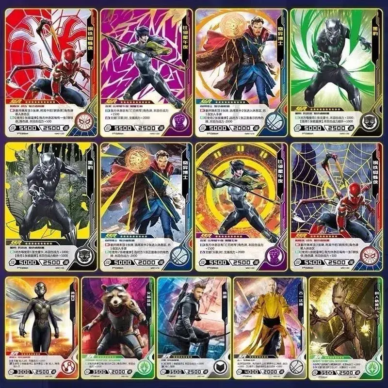 Genuine Card Heroes Duel Card Competitive Version Iron Man Thor Captain CR America Collection Cards Toys — image 6