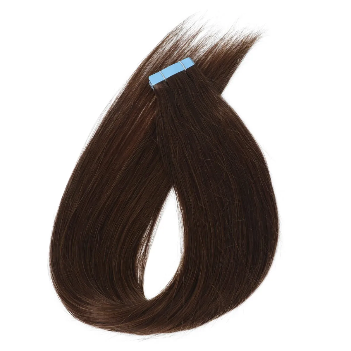 20Pcs/Pack Tape Sa Mga Extension ng Buhok ng Tao Angkop para sa mga Babae na may Invisible Adhesive Tape Ins Seamless Straight na Buhok para sa Volume at Haba — image 9