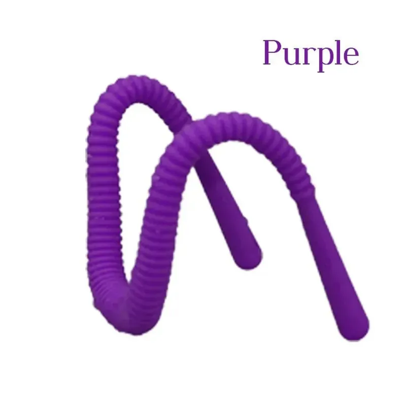 Flexible Vaginal Expander Ribbed Adult Sex Toy Bendable Spreader for Women Couples Pink Purple Black Easy Double Ended Rod Play — image 9