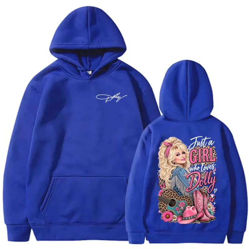 Dolly Parton Country Music Hoodies Men Women Clothing Fashion Harajuku Pullovers Casual Long Sleeve Oversized Hooded Sweatshirts — image 4
