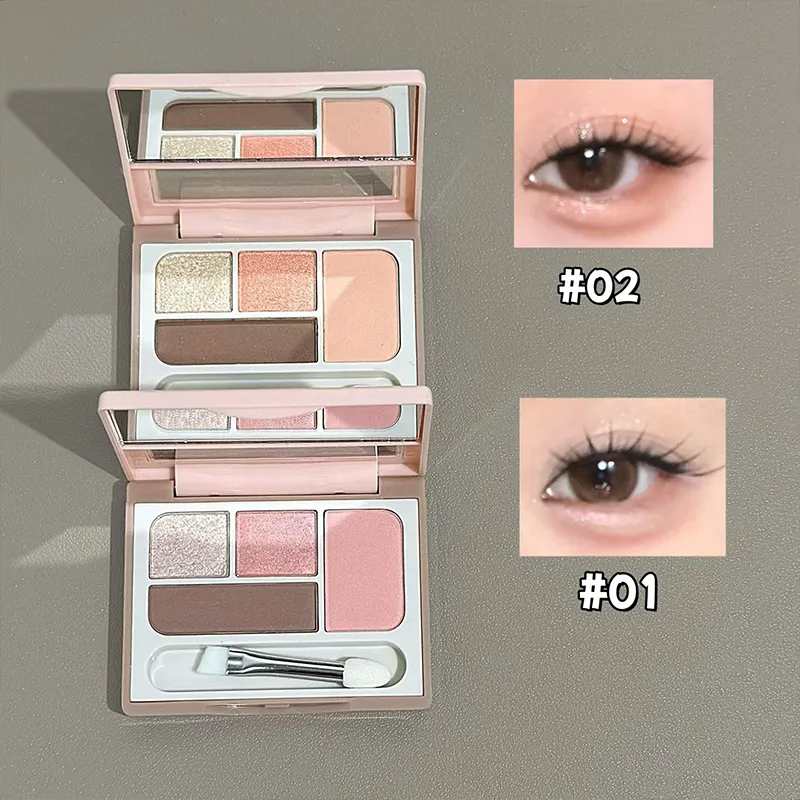 ART VALUE Pearlescent Eyeshadow Palette Makeup Lasting Glitter Matte Eye Shadow Shimmer Contouring Highlight Shadow Cosmetics — image 2
