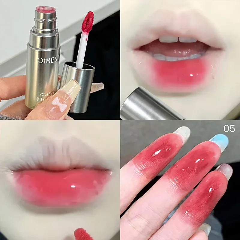 水感鏡面唇彩持久保濕易穿水玻璃唇釉保濕性感紅唇彩彩妝