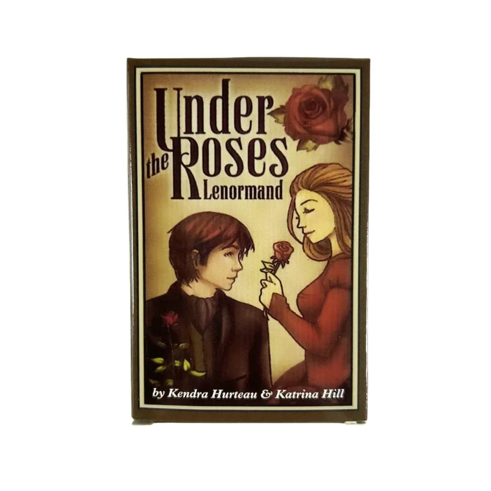 Under The Roses Lenormand Cards A 39 Oracle Cards Tarot English Divination Edition Deck Borad Games
