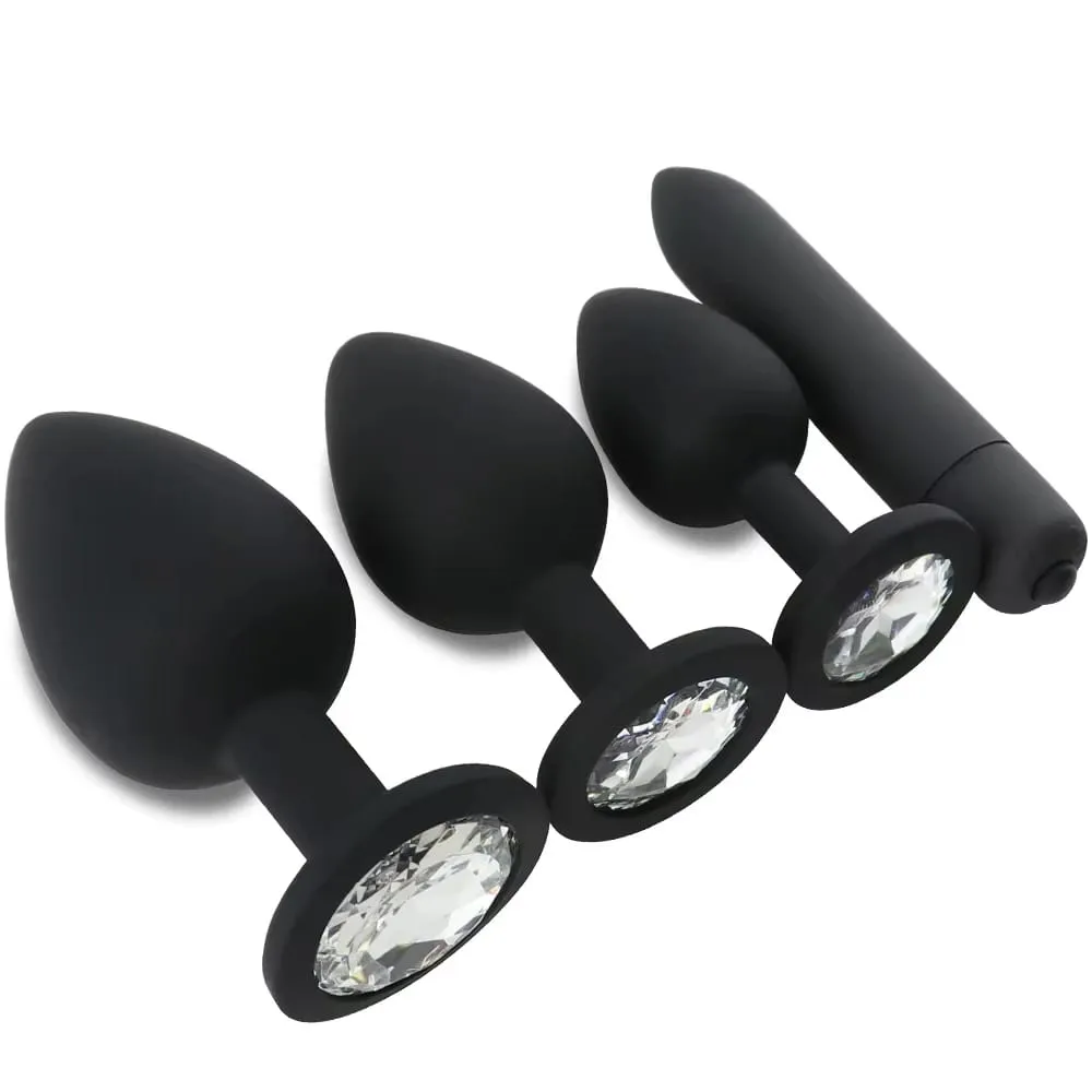 Plugue anal de silicone macio para homens, massageador de próstata, produtos gays adultos, mini vibrador de bala, brinquedo sexual para casais, produtos — image 1