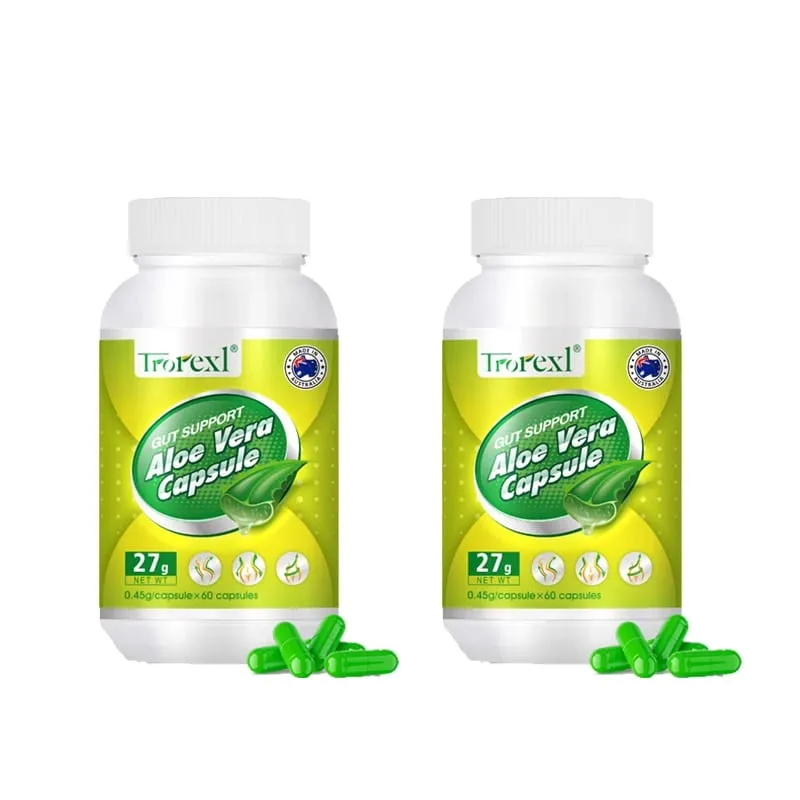 Produkty na hubnutí pro muže a ženy Aloe Vera Veganské kapsle na snížení chuti k jídlu
