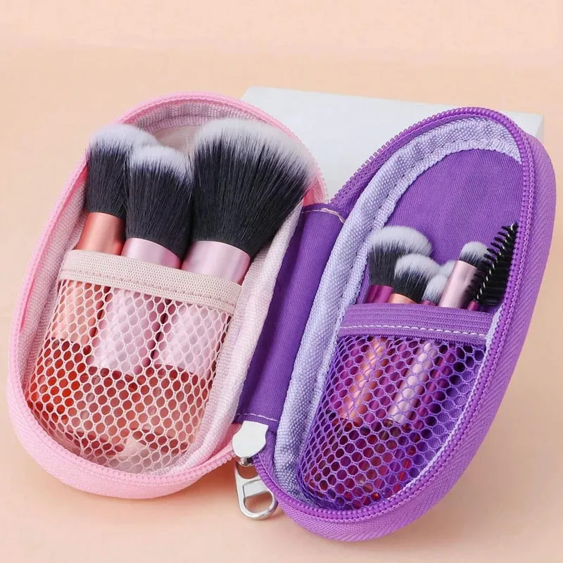 24 pçs conjuntos de pincéis de maquiagem pincéis cosméticos profissionais sobrancelha pó fundação sombras pinceaux compõem ferramentas