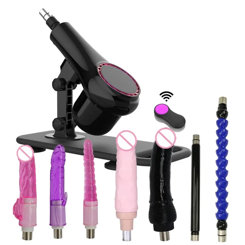 NEW Automatic Wireless Sex Machine for Woman Adjustable Masturbating Pumping SexToys for Men Couples Sex products