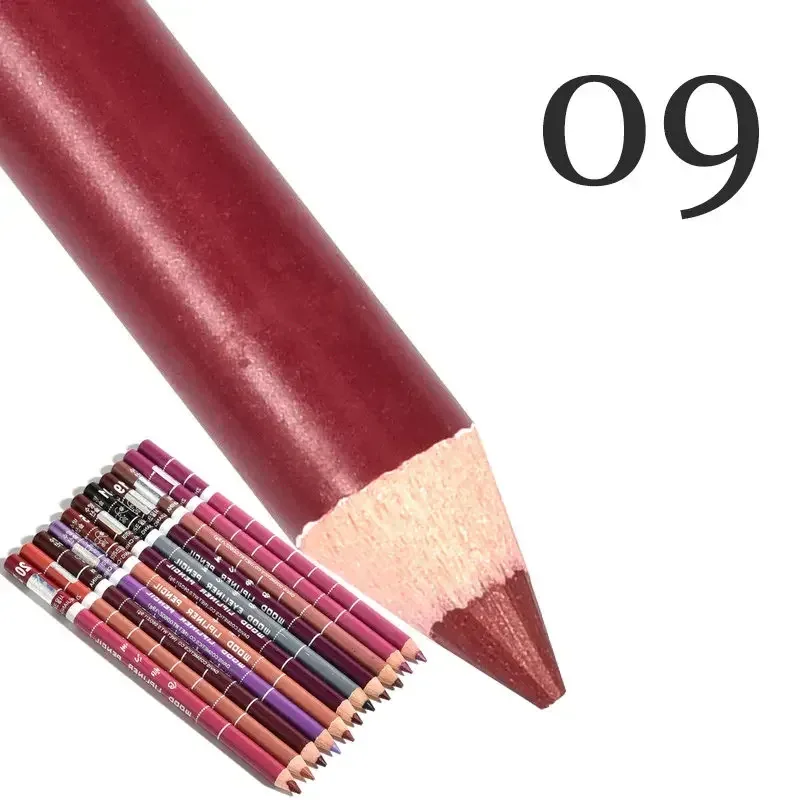 28Color Antifouling Lip Liner Professional Lipstick Pen Precise Waterproof Lip Outline Pencil Lip Makeup Lasting Eyeliner Creamy — image 15