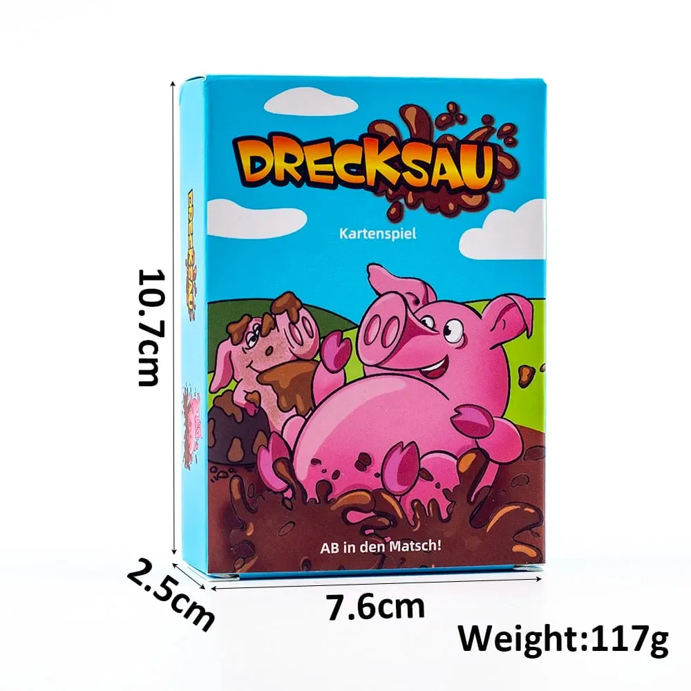 Hot Sale 1Set Hot Drecksau Party Cards Game Board Game Intellectual Toys Gifts 10.7*7.6cm — image 4