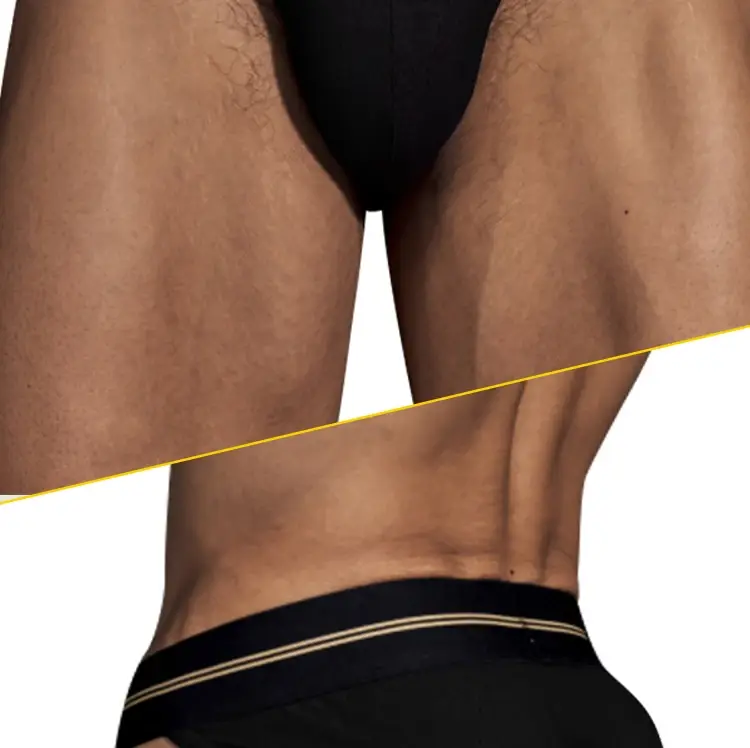 Briefs Male Seamless Hip Design Mens Underwaer Super Large Wide 5cm Elastic Band Independent Codpiece Boy Short Pants 3256807000572618 — image 16