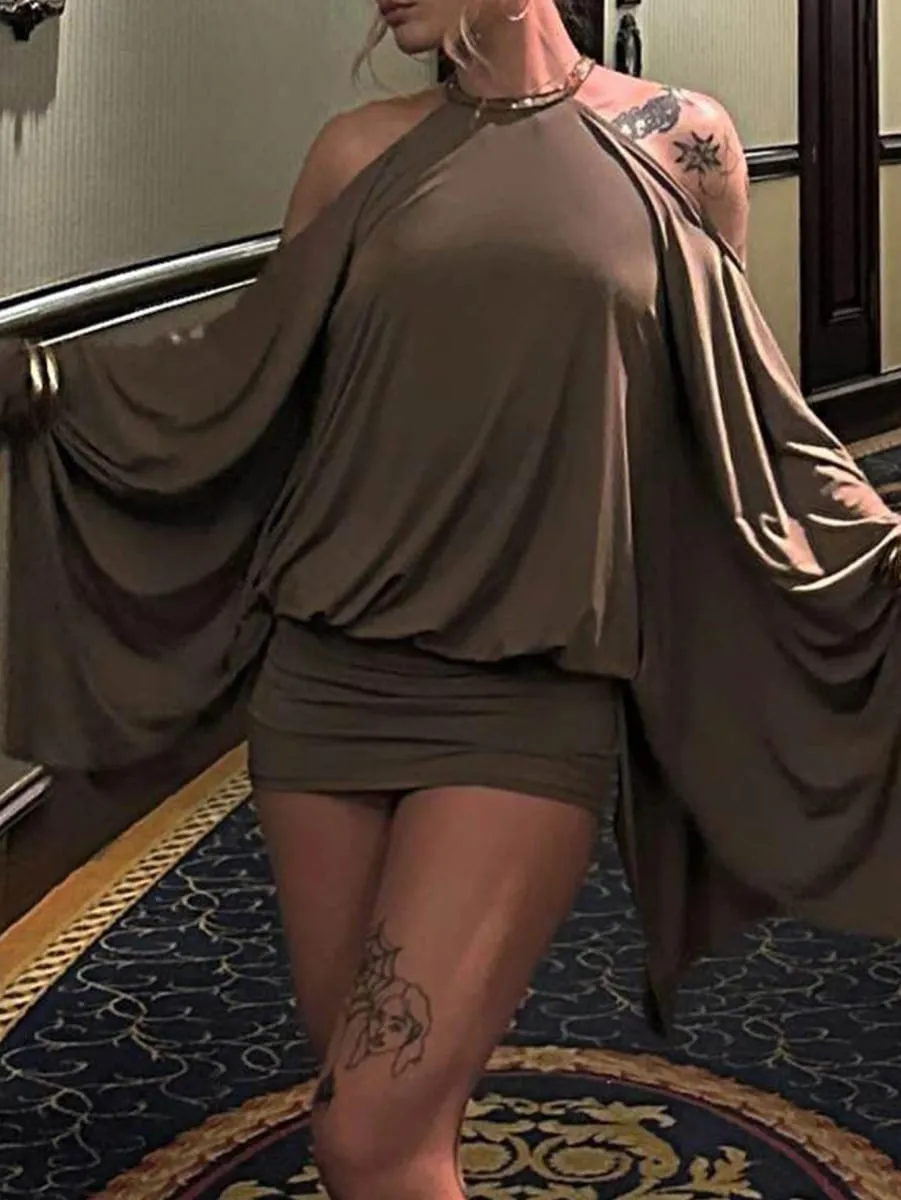 Pakaian Musim Panas Labuci Tanpa Belakang Seksi Wanita Pakaian Pesta Percutian Kelab Pesta Ulang Tahun Elegan Bodycon Prom Gaun Pendek Petang Vestidos — image 6