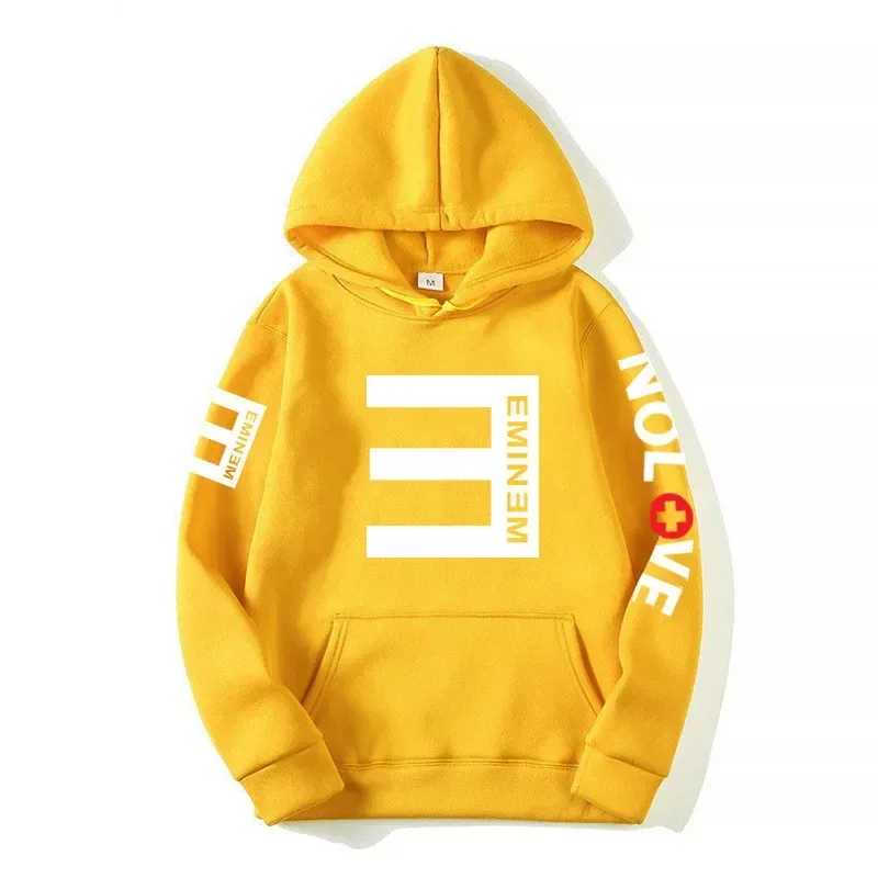 Eminem “No. 3” Tour Hoodie — Hip-Hop Streetwear / Unisex Harajuku-Style Sweatshirt (Autumn/Winter) — image 2