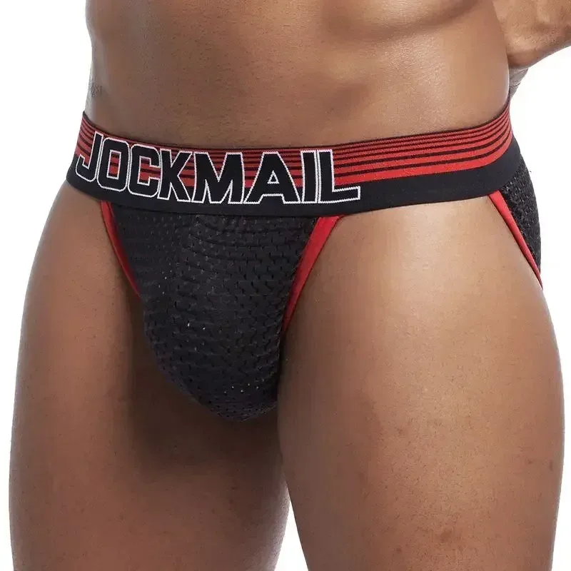 Sexiga herrunderkläder Underbyxor Kalsonger Nylon Mesh Herrbyxor Bikini Underkläder Herr Boxerbyxor Nylon Mesh Bikini — image 9