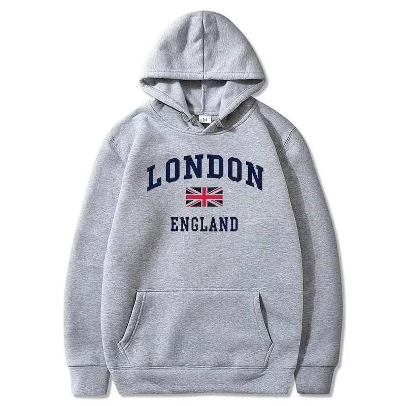 London England Hoodie Men's Hooded Sweatshirts Winter Autumn Fleece Outdoor Sports Casual Pullover men womens Hoodies Clothing — image 6